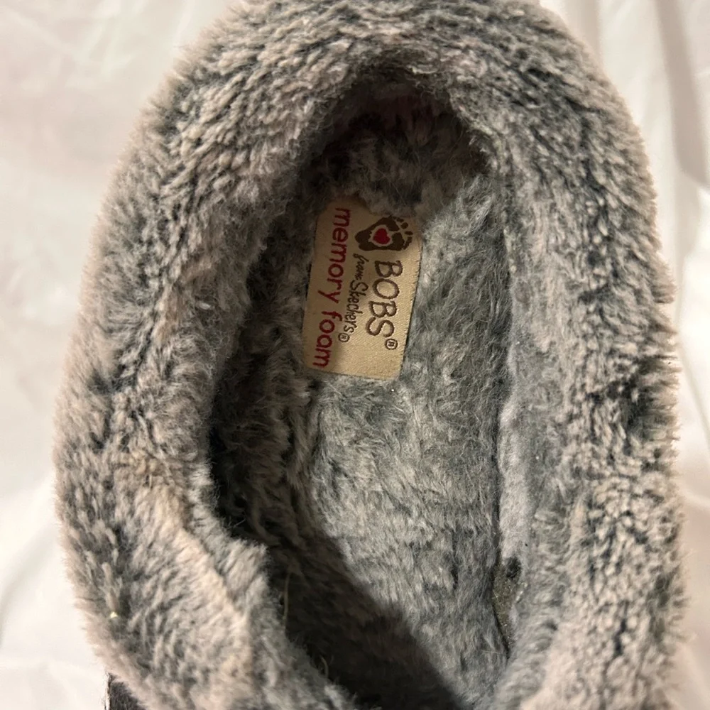 Skechers Gray cozy Loafers with Gray Lining - Picture 5 of 6